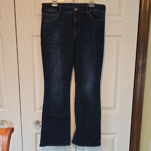 American Eagle Outfitters Dark Blue Boot Cut Jeans